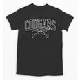 Vintage Cougars Back To School Team Spirit Unisex T-Shirt