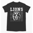 Vintage Lions School Spirit Fan Team Back To School Unisex T-Shirt
