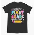 Watch Out First Grade Here I Come Back To School Boy Kids Unisex T-Shirt Watch Out First Grade Here I Come Back To School Boy Kids Unisex T-Shirt