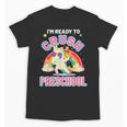 Welcome Back To School Unicorn Crushing Preschool Unisex T-Shirt
