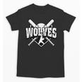 Wolves Baseball Back To School Spirit Unisex T-Shirt