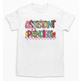 Assistant Principal Coquette Bow Pencil Cute Back To School Unisex T-Shirt Assistant Principal Coquette Bow Pencil Cute Back To School Unisex T-Shirt