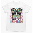 Back To School Bruh I'm In 2nd Grade Cute Girls Messy Bun Unisex T-Shirt Back To School Bruh I'm In 2nd Grade Cute Girls Messy Bun Unisex T-Shirt