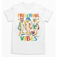 Back To School Cute Goose Preschool Vibes Girls Boys Unisex T-Shirt