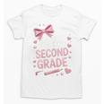Back To School Cute Pink Coquette Girls Hello Second Grade Unisex T-Shirt Back To School Cute Pink Coquette Girls Hello Second Grade Unisex T-Shirt