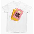 Back To School Notebook And Pencil Graphic Design Premium Tri-Blend Unisex T-Shirt