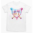 Baseball Drip I Was 6 Now I'm 7 67 Meme 7th Birthday Unisex T-Shirt Baseball Drip I Was 6 Now I'm 7 67 Meme 7th Birthday Unisex T-Shirt