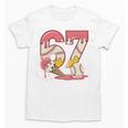 Baseball Drip Number 67 Player Ice Cream Or 67th Birthday Unisex T-Shirt