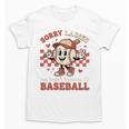 Boys & Women Men Baseball Valentine With Hearts Sporty Love Unisex T-Shirt Boys & Women Men Baseball Valentine With Hearts Sporty Love Unisex T-Shirt