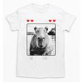 Capybara Love Valentines Day Cute Animal Hearts Raglan Baseball Tee Unisex T-Shirt Capybara Love Valentines Day Cute Animal Hearts Raglan Baseball Tee Unisex T-Shirt