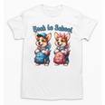 Corgi Dog Student To School Happy Back To School Unisex T-Shirt Corgi Dog Student To School Happy Back To School Unisex T-Shirt