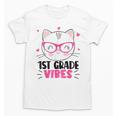 Cute 1st Grade Vibes Cat Kitten Lover Back To School Girls Unisex T-Shirt Cute 1st Grade Vibes Cat Kitten Lover Back To School Girls Unisex T-Shirt