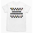 Education Coordinator Groovy Back To School Checkered Unisex T-Shirt Education Coordinator Groovy Back To School Checkered Unisex T-Shirt
