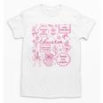 Educator Love Inspire Teach Pink Bow Back To School Unisex T-Shirt Educator Love Inspire Teach Pink Bow Back To School Unisex T-Shirt