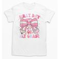 First Day Of 1st Grade Coquette Back To School Girls Kids Unisex T-Shirt First Day Of 1st Grade Coquette Back To School Girls Kids Unisex T-Shirt