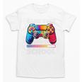 Game Over Back To School Gaming Controller Kids Gamer Premium Tri-Blend Unisex T-Shirt Game Over Back To School Gaming Controller Kids Gamer Premium Tri-Blend Unisex T-Shirt