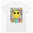 Girls 1st Grade Vibes Smile Face Back To School First Grade Unisex T-Shirt Girls 1st Grade Vibes Smile Face Back To School First Grade Unisex T-Shirt