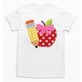 Girls Back To School Apple Toddler First Day Of Preschool Unisex T-Shirt