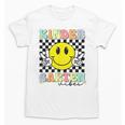 Girls Kindergarten Vibes Smile Face Back To School Kinder Unisex T-Shirt