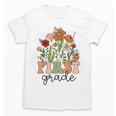 Groovy First Grade Wildflowers Back To School 1st Grade Unisex T-Shirt Groovy First Grade Wildflowers Back To School 1st Grade Unisex T-Shirt