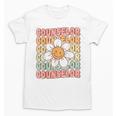 Groovy School Counselor Cute Daisy Flower Back To School Unisex T-Shirt Groovy School Counselor Cute Daisy Flower Back To School Unisex T-Shirt