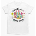Groovy Watch Out Middle School Here I Come Back To School Unisex T-Shirt