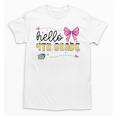 Hello 4th Grade Girls Coquette Fourth Grade Back To School Unisex T-Shirt Hello 4th Grade Girls Coquette Fourth Grade Back To School Unisex T-Shirt