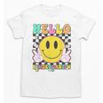 Hello Kindergarten Smile Face Back To School Girl Kid Unisex T-Shirt Hello Kindergarten Smile Face Back To School Girl Kid Unisex T-Shirt