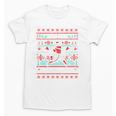 Ho Ho Homerun Baseball Ugly Christmas Sweater Party Hitter Unisex T-Shirt Ho Ho Homerun Baseball Ugly Christmas Sweater Party Hitter Unisex T-Shirt