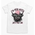 I'm Head Heffa Just Ask Me Bossy Highland Cow Baseball Cap Unisex T-Shirt I'm Head Heffa Just Ask Me Bossy Highland Cow Baseball Cap Unisex T-Shirt