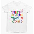 Kids Watch Out First Grade Here I Come 1st Grade Back To School Unisex T-Shirt Kids Watch Out First Grade Here I Come 1st Grade Back To School Unisex T-Shirt