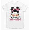 Little Miss 3rd Grade Messy Bun Back To School Unisex T-Shirt Little Miss 3rd Grade Messy Bun Back To School Unisex T-Shirt