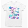 Mermazing First Day Of Fourth Grade Back To School Mermaid Premium Tri-Blend Unisex T-Shirt