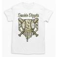 Old School Camo Baseball Drip Double Digits 10th Birthday Unisex T-Shirt