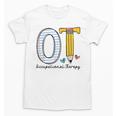 Pediatric Occupational Therapy Paper Pencil Back To School Unisex T-Shirt