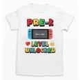 Pre-K Level Unlocked Back To School Video Game Unisex T-Shirt