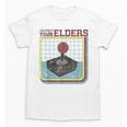Respect Your Elders Retro Gamer Joystick Back To School Unisex T-Shirt Respect Your Elders Retro Gamer Joystick Back To School Unisex T-Shirt