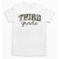 Retro Third Grade Old Camo Back To School Girl Boy 3rd Grade Unisex T-Shirt