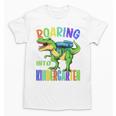 Roaring Into Kindergarten DinosaurRex Back To School Boys Performance Unisex T-Shirt