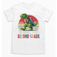 Roaring Into Second Grade T-Rex Back To School 2nd Grade Premium Tri-Blend Unisex T-Shirt Roaring Into Second Grade T-Rex Back To School 2nd Grade Premium Tri-Blend Unisex T-Shirt