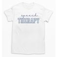 Speech Therapy Gingham SLP Therapist Summer Back To School Unisex T-Shirt Speech Therapy Gingham SLP Therapist Summer Back To School Unisex T-Shirt