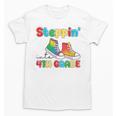 Steppin Into Fourth Grade Back To School First Day 4th Grade Unisex T-Shirt