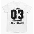 Team 3rd Grade All-Stars Back To School Tee For Stude Unisex T-Shirt Team 3rd Grade All-Stars Back To School Tee For Stude Unisex T-Shirt