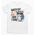 Watch Out Kindergarten Here I Come Cute Cat Back To School Unisex T-Shirt Watch Out Kindergarten Here I Come Cute Cat Back To School Unisex T-Shirt