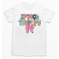 Women Speech Therapy Coquette Bow Pencil Back To School SLP Unisex T-Shirt Women Speech Therapy Coquette Bow Pencil Back To School SLP Unisex T-Shirt