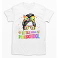 Women's Little Miss Preschool Messy Bun Tie Dye Back To School Girls Unisex T-Shirt Women's Little Miss Preschool Messy Bun Tie Dye Back To School Girls Unisex T-Shirt
