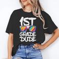 1st Grade Dude Shirt Back To School First Grade Boy Girl Unisex T-Shirt