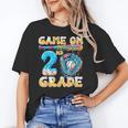 2nd Grade Back To School Baseball Drip Ice Cream Game On Unisex T-Shirt
