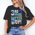 3rd Grade Back To School Baseball Drip Ice Cream Batter Up Unisex T-Shirt