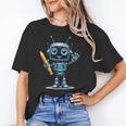 Back To School 2025 Robot Pencil For Kids Unisex T-Shirt Back To School 2025 Robot Pencil For Kids Unisex T-Shirt